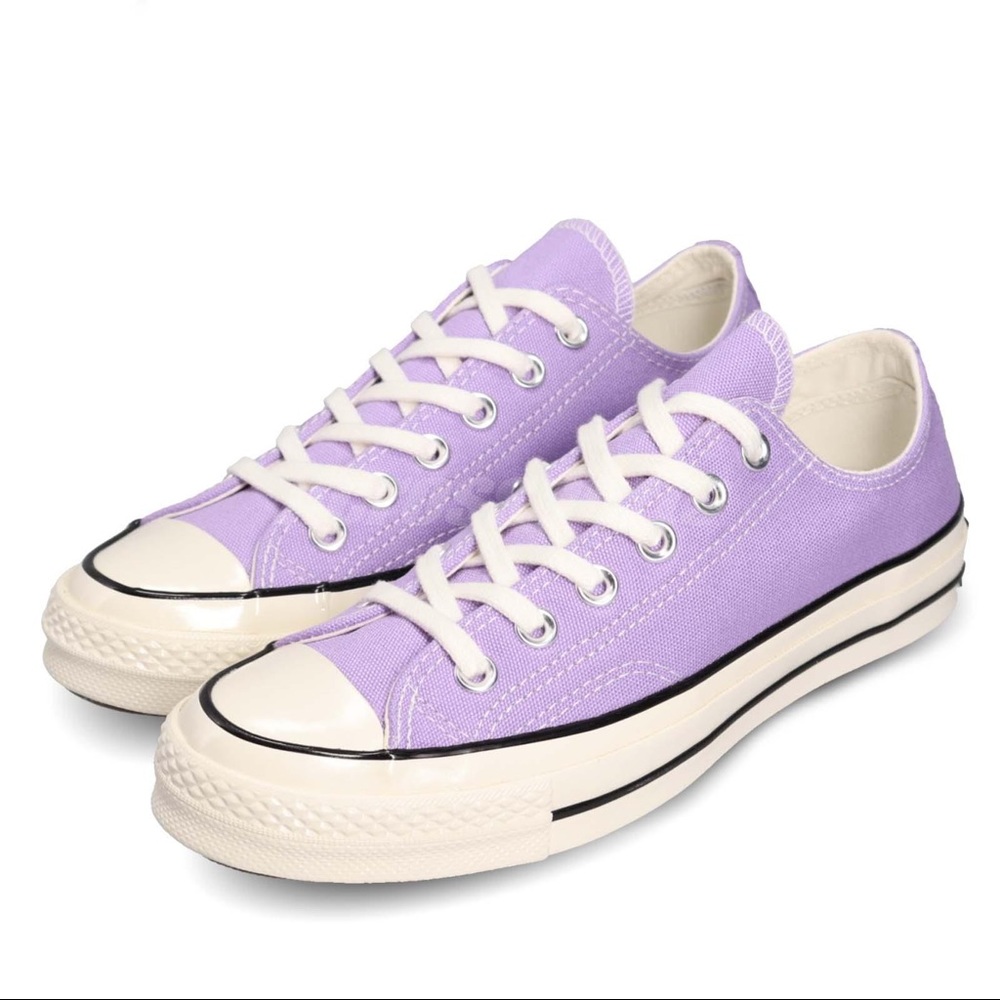 CONVERSE light purple sneakers